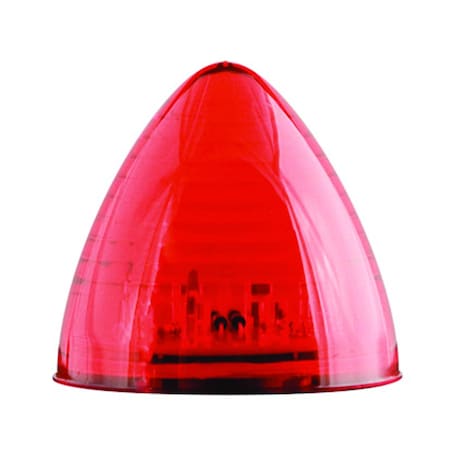 Optronics 2.5in. 8-Led Beehive Style Red Marker/Clearance Light MCL23RB